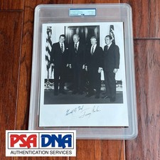 JIMMY CARTER & GERALD FORD * PSA * Autograph PRESIDENTS Photo SIGNED JIMMY CARTER & GERALD FORD * PSA * Autograph PRESIDENTS Photo SIGNED