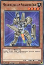 YuGiOh Maschinenwesen Scharfschütze SR10-DE011 Common NM 1st