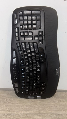 Logitech K350 Wireless Wave Keyboard Y-rcp140 Only No Dongle Tested - 第 1/4 張圖片