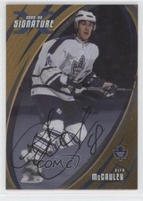 2002-03 ITG Be A Player Signature Series Gold Signatures Alyn McCauley Auto 0f8