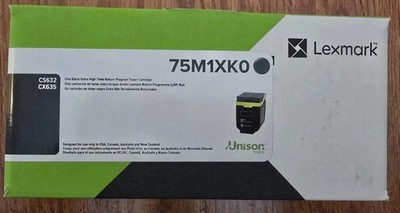 Lexmark 75M1XK0 Extra High Yield Toner - Black New Sealed box.