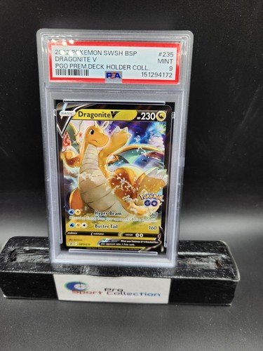 Dragonite V graded PSA 9 for sale on eBay