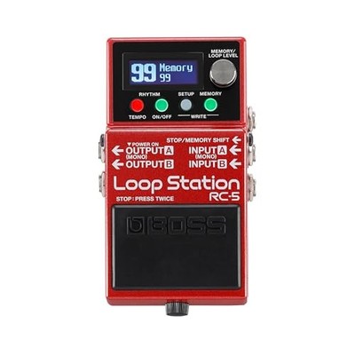 Boss RC-5 Loop Station Looper 13 Stunden Stereo Kompaktgitarre