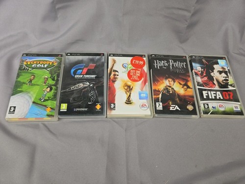 Lotto Lavoro Giochi Sony PSP Gran Turismo Golf Fifa Harry Potter F1 X9 GIOCHI - Foto 2 di 14