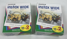 40 Prints Fujifilm Instant Wide Film Fuji Instax 200 210 300 Camera EXP 07/2013