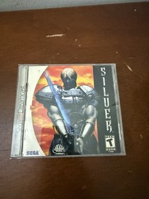 SILVER Sega Dreamcast Game Complete CIB Tested Very Good Condition