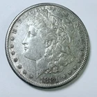 1881-S Morgan Silver Dollar $1 Coin, 90% Silver Nice Coin #7883