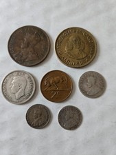7 coins from South Africa, 1929-1980, incl 10g 0.800 silver