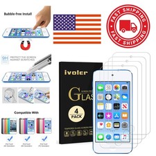 Easy Install Tempered Glass Protector for iPod Touch 7 6 5 High Sensitivity