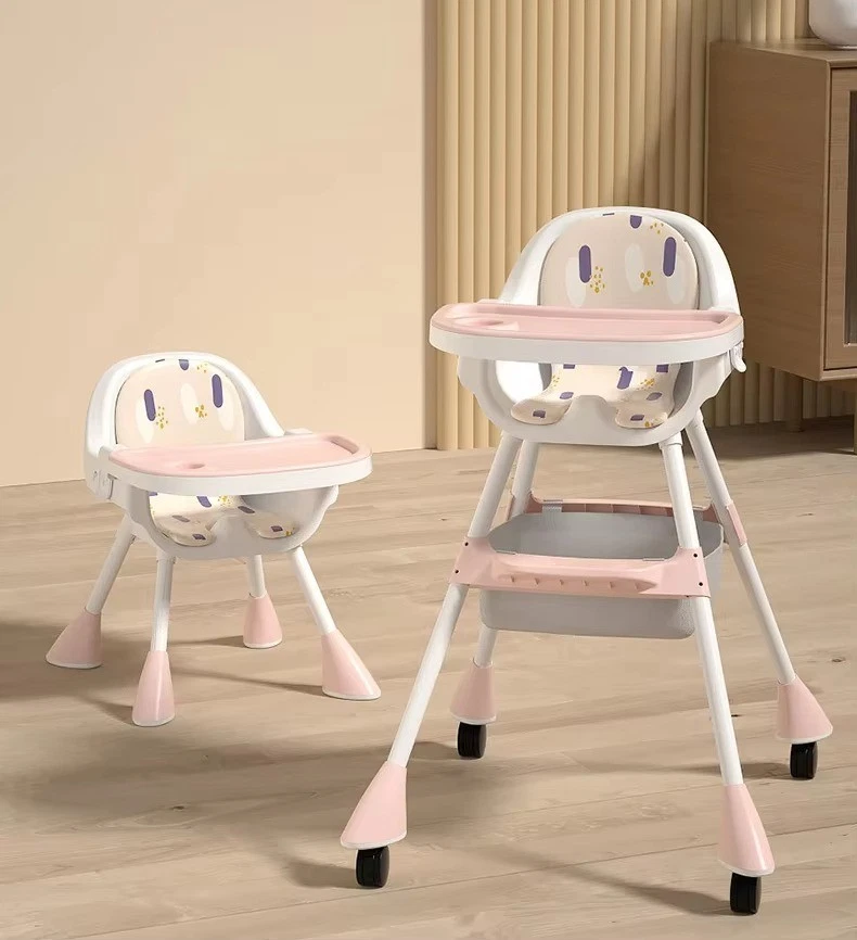 PINK Adjustable 3-In-1 Baby Highchair Infant High Feeding Seat Toddler Table
Opens in a new window o