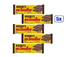 5x Packs HERSHEY'S MR. GOODBAR Chocolate with Peanuts Candy Bars, 1.75oz