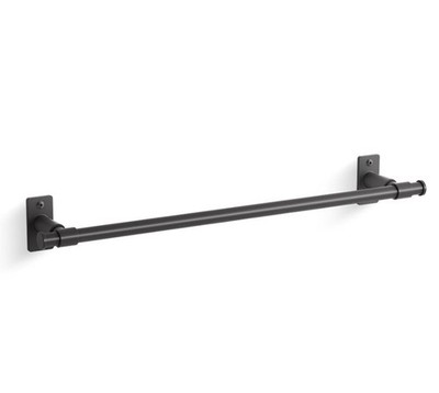 Kohler K35925-BL Castia by Studio McGee 18'' Bathroom Hardware Matte Black
