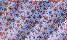 Vera Bradley Throw Blanket  in Charlotte Stems Blue New