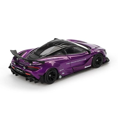 Mini GT 1:64 McLaren 720S LB-Works Purple Diecast Model Car