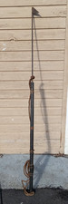 7 Foot Whale Harpoon Wood And Metal And Thick Rope
