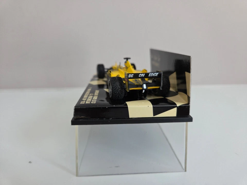 Minichamps 1/43 Jordan Ford EJ13 G. Fisichella - 1st Win Brazilian Gp 2003 - Immagine 4 di 4