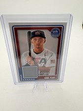 2023 Panini USA Baseball Stars & Stripes - USA Material Dane Perry #USAM-DP /250