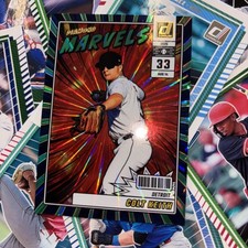 2025 Donruss Baseball Colt Keith Diamond Marvels Green Laser Parallel FRESH 📈