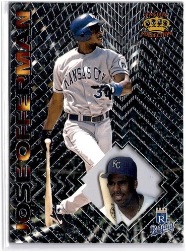 1997 Pacific Prism Invincible Jose Offerman #38 card