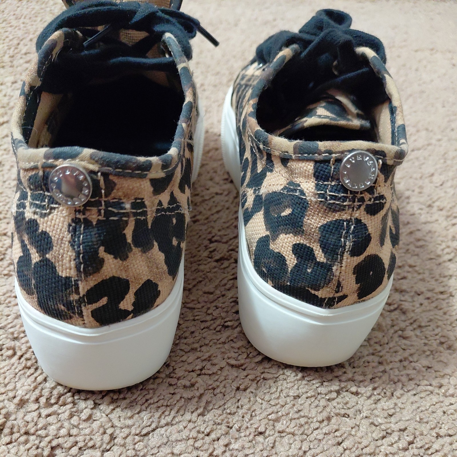 Steve Madden Emmi Leopard Print Platform Sneakers… - image 5