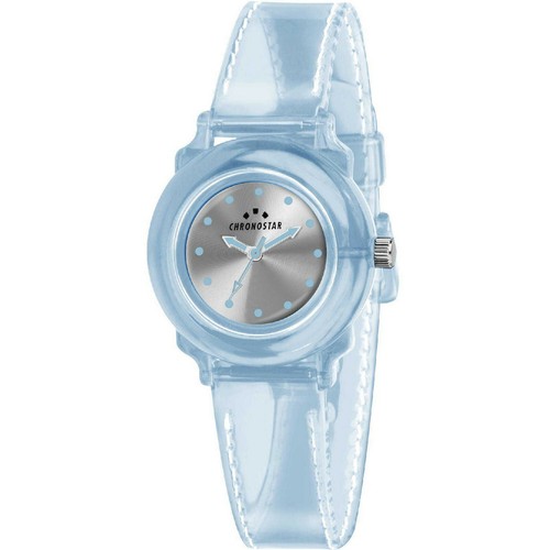 Watch donna CHRONOSTAR by SECTOR, Mod. Gel, Blue Transparent Silicone  Rubber | eBay