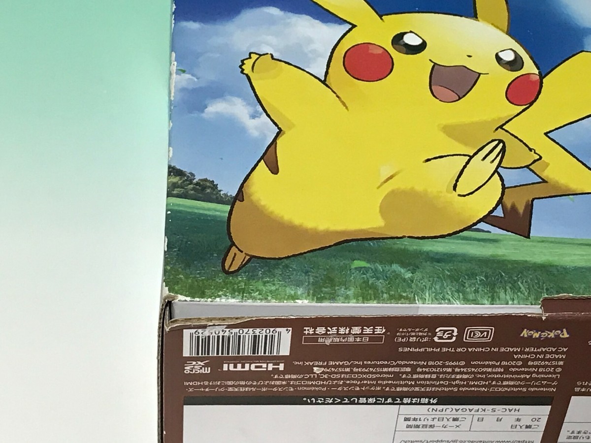 Switch Nintendo Switch ポケットモンスター Lets G… Nintendo Switch Pokemon Let's Go Pikachu Limited Edition