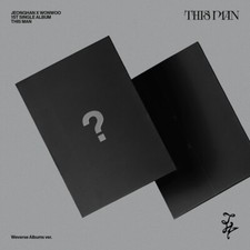 SEVENTEEN JEONGHAN x WONWOO THIS MAN 1st Single Weverse Albums ver QRCard+Etc+TR