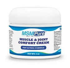 MSM Maximum Strength Muscle and Joint Comfort Cream, 2 oz