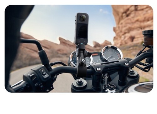Insta360 Motorcycle Kit Standard (Upgrade) With Invisible Selfie Stick - Picture 7 of 12