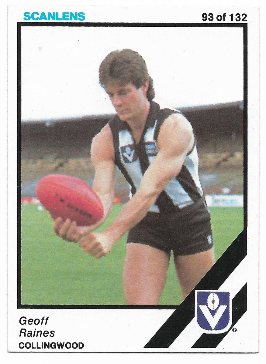 1984 Scanlens (93) Geoff RAINES Collingwood Near Mint # | eBay