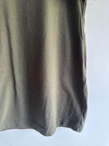 CRANE Tshirt Size Medium 38-40” Chest Green Short Sleeve Plain BNWOT - Picture 4 of 10