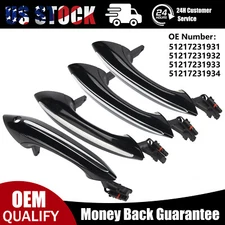 Comfort Access Exterior Door Handle Black w/Led for BMW F07 F10 F11 F06 F01 F04