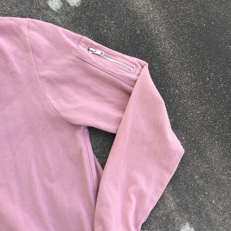 BOOHOO MAN Suéter Para Hombre Sudadera Mediana Rosa Cremallera Completa Suéter Foto 4 de 4