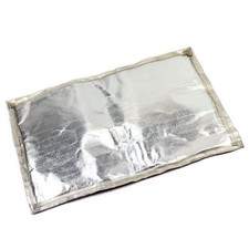 35 x 50 cm ALU HITZESCHUTZ-MATTE -FOLIE THERMO HITZESCHILD KFZ BIS 700&deg;