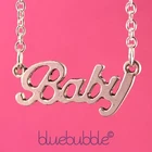 FUNKY VINTAGE STYLE WORD NECKLACE CUTE RETRO SWEET SPICE BOHO CHIC FUN FESTIVAL