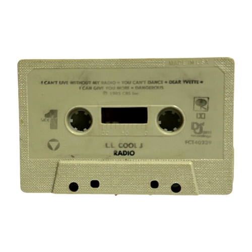 L.L. Cool J - Radio (1985) Music Cassette Tape Def Jam Recordings - Picture 2 of 5