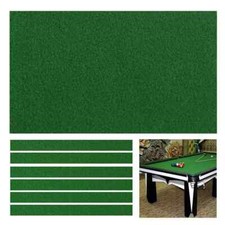 Billiard Cloth Pool Table Felt with 6 Cloth Strips for 8 Foot Table Fast Pre-...