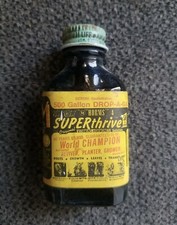 Botella de vidrio vintage/antigua SUPERthrive Reviver Grower de 1 oz. 1/1 en ebay.