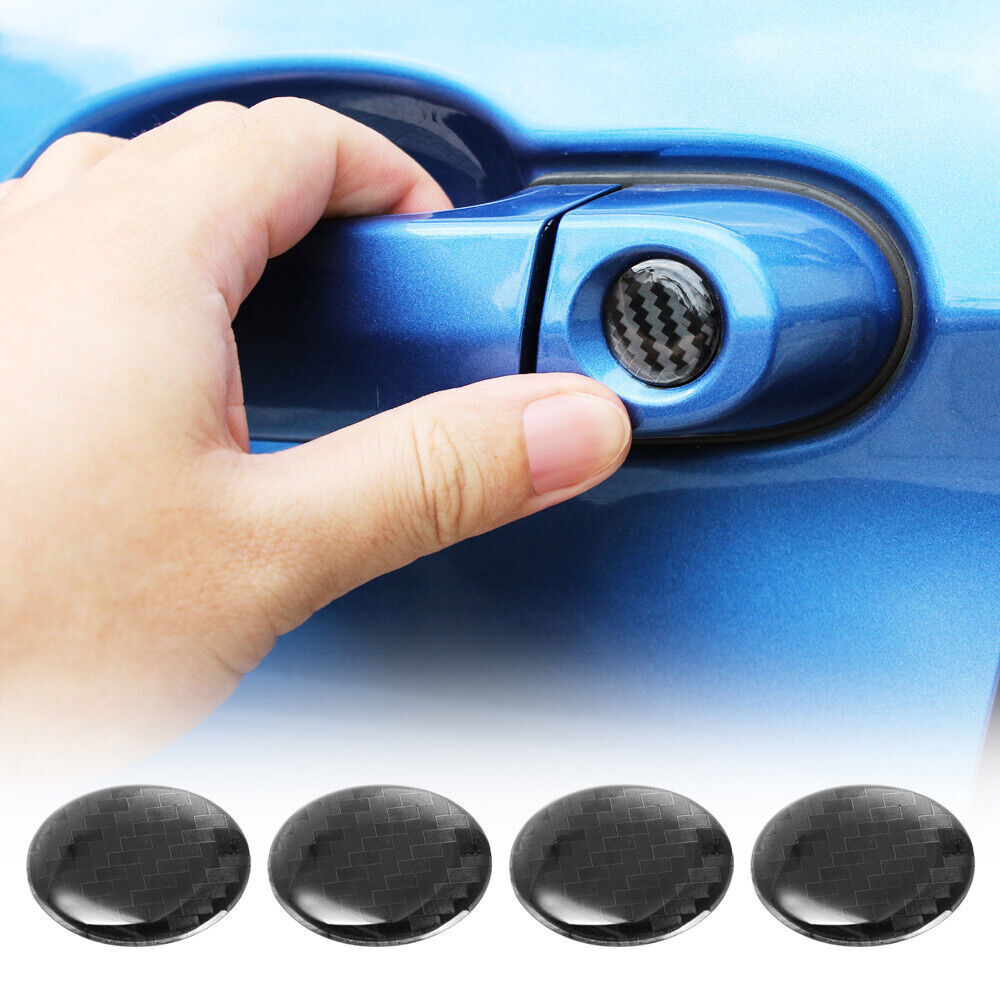 Universal Car Door Keyhole Protective Stickers Self-adhesive Decals Accessories