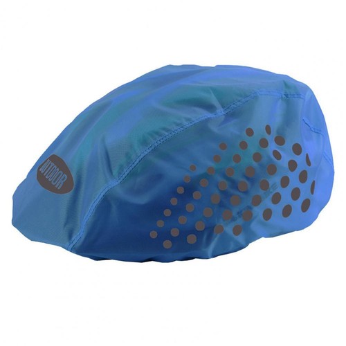Helmüberzug Fahrradhelm Regenschutz Regenhaube Regenüberzug Sichtbarkeit NEON - Bild 18 von 22