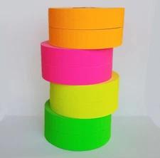 Monarch 1136 price gun Pink Green Orange Yellow Fluorescent 2 Rolls Each w Ink