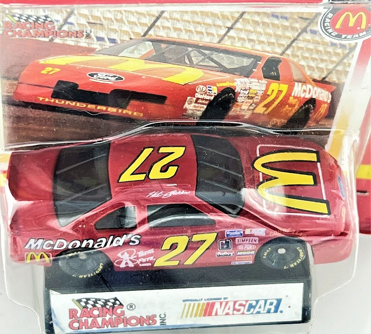 ★NASCAR ミニカー 27 マクドナルド McDonalds 1994 Edition Racing Champions 1:43 #27 Nascar