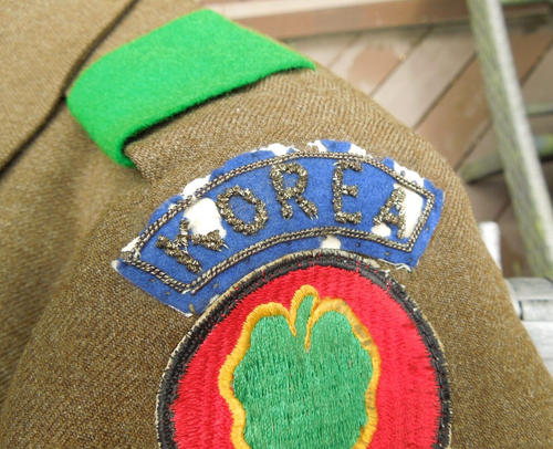 Korea US Army 24th Infantry Uniform Ike Field Jacket w/ Medals, Ribbons Patches - Picture 14 of 15