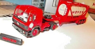 '' HOYER '' # MB SK 88 TankContainersattelzug #1:87 # Herpa