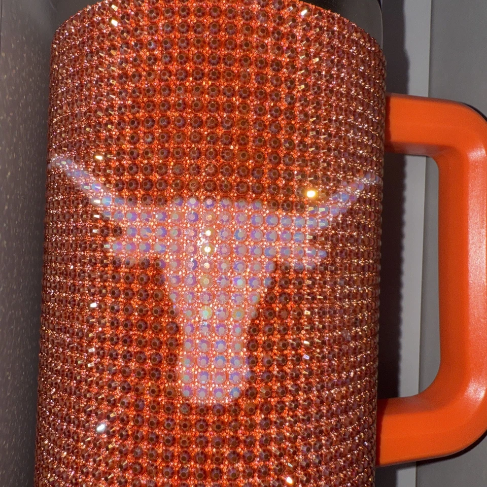 Vaso NCAA Bling Colossal 46 oz Universidad de Texas UT Longhorns Foto 4 de 4