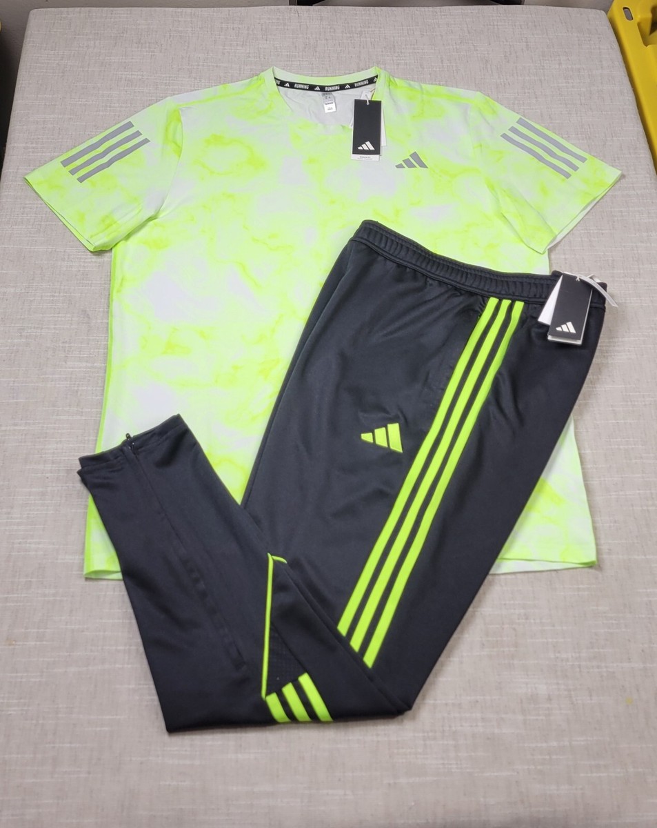 Adidas Tiro 23 Own The Run Shirt Track Pants Set Large Mens