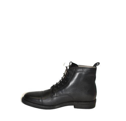 New! ALLSAINTS Harland Cap Toe Boot (Men) Black 44 EU 11 US DD399 - Picture 2 of 7