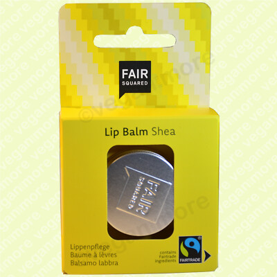 Fair Squared Lip Balm Shea 12 Gramm Dose | pflegend | schnell einziehend | vegan