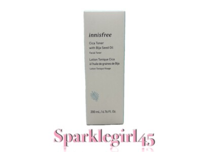 Innisfree Cica Toner with Bija Seed Oil 6.76oz. NEW IN BOX! FRESH! FREE SHIP!!!
