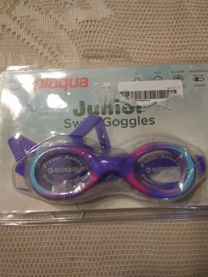 NIP Splaqua Junior Clear Lens Optical  Swim Goggles UV Protection  Multi Colored